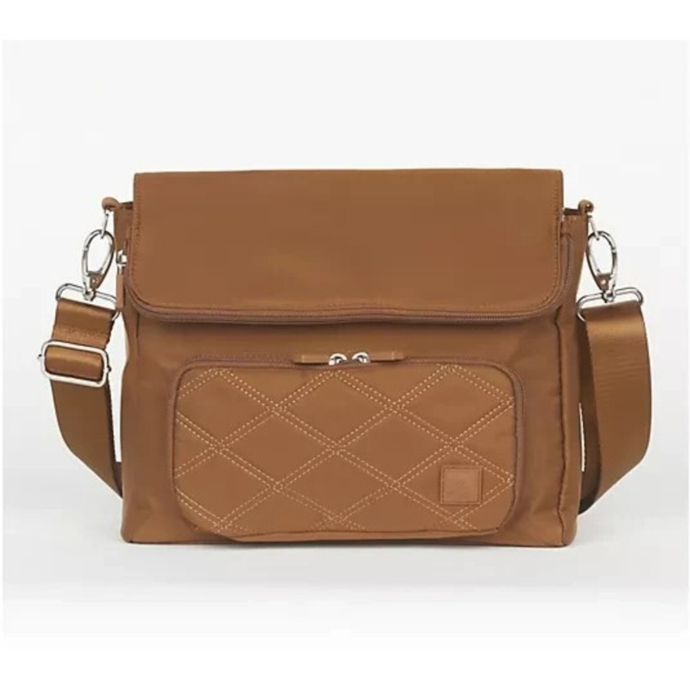 IHKWIP Contemporary Crossbody brown with Built-In RFID Wallet Mocha bag A661748